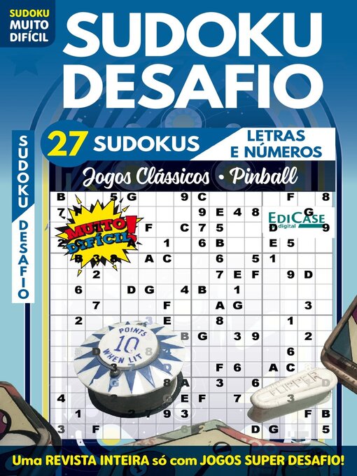 Cover image for Sudoku Números e Desafios